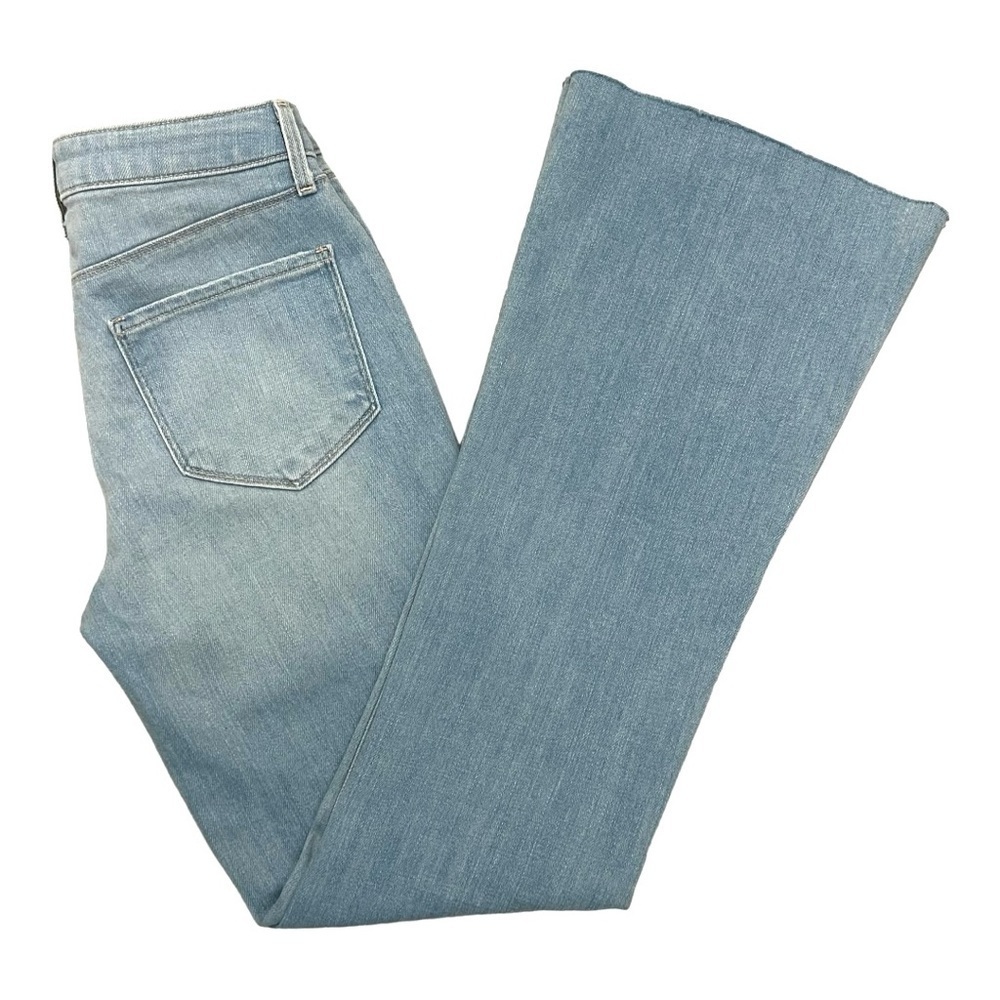 L'AGENCE Sera High Rise Jean Flared Bell Bottom Jeans Blue Cloud Chic Size 25 - Picture 5 of 11